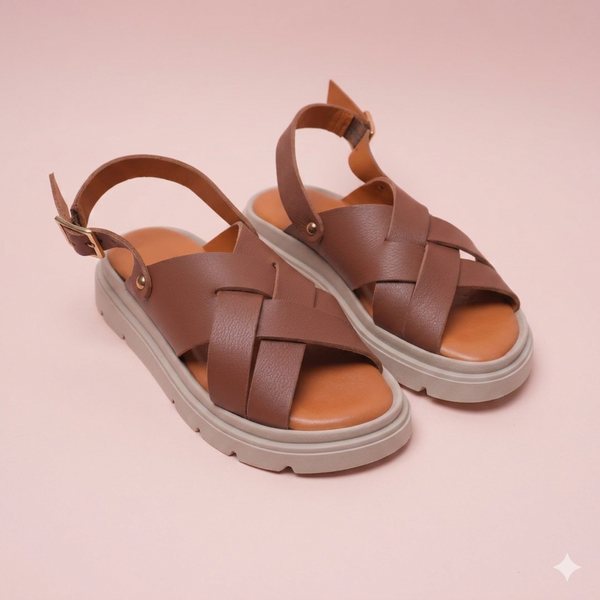 Sandale en cuir Augusta