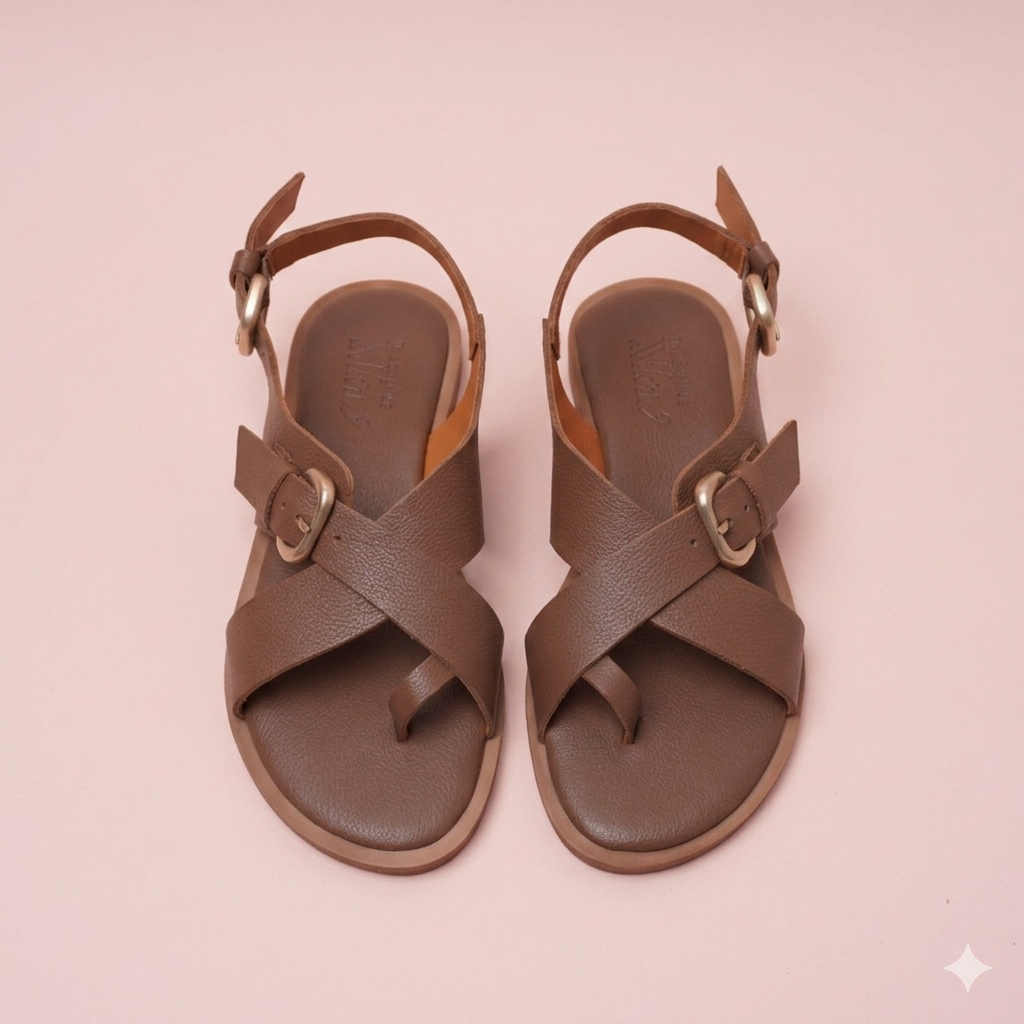 Aurelia Leather Sandal