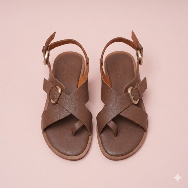 Aurelia Leather Sandal