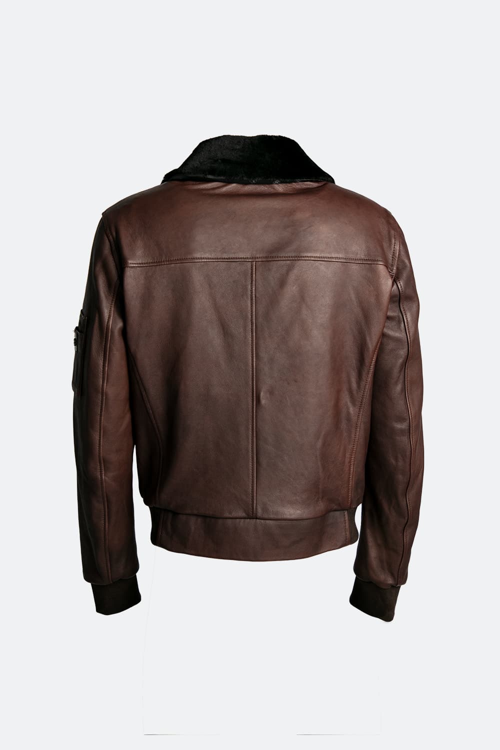 Giacca Aviatore pelle Tdm 100% vera pelle Made in Italy - Barone Firenze