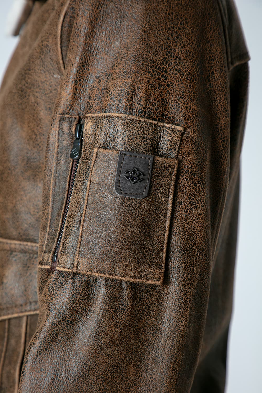 Aviatore Rock 100% vera pelle Made in Italy - Barone Firenze