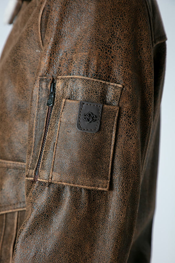 Aviatore Rock 100% vera pelle Made in Italy - Barone Firenze