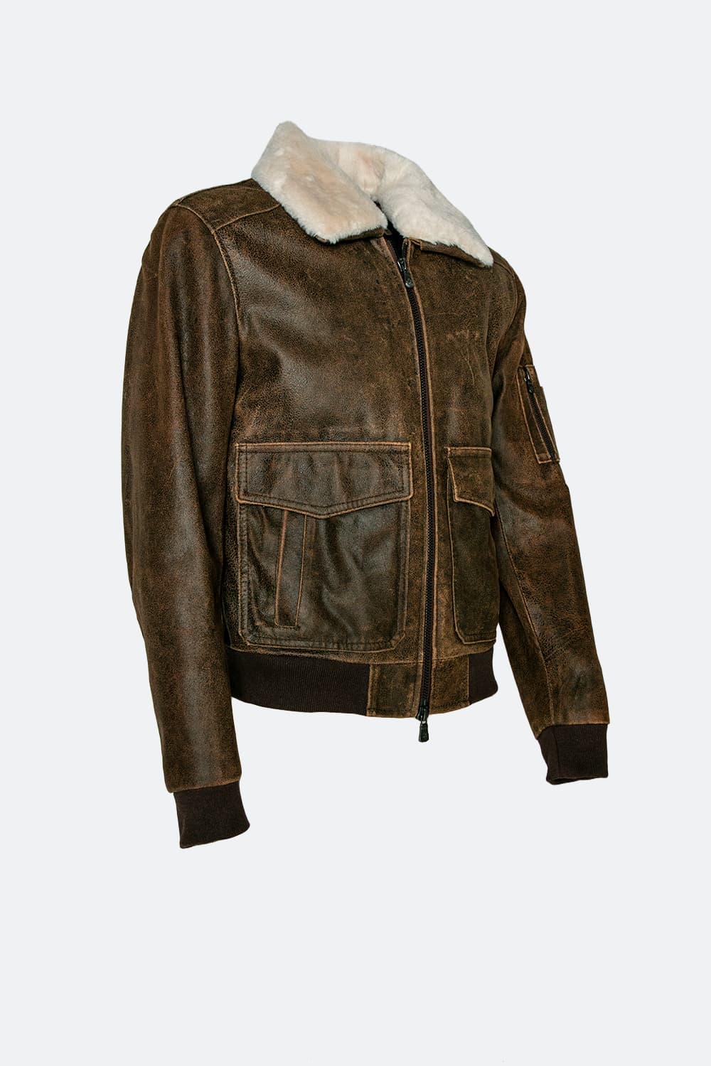 Aviatore Rock 100% vera pelle Made in Italy - Barone Firenze
