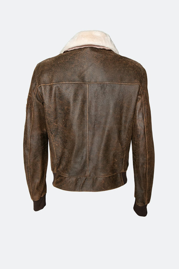 Aviatore Rock 100% vera pelle Made in Italy - Barone Firenze