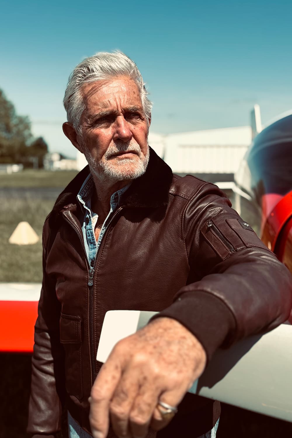 Giacca Aviatore pelle Tdm 100% vera pelle Made in Italy - Barone Firenze