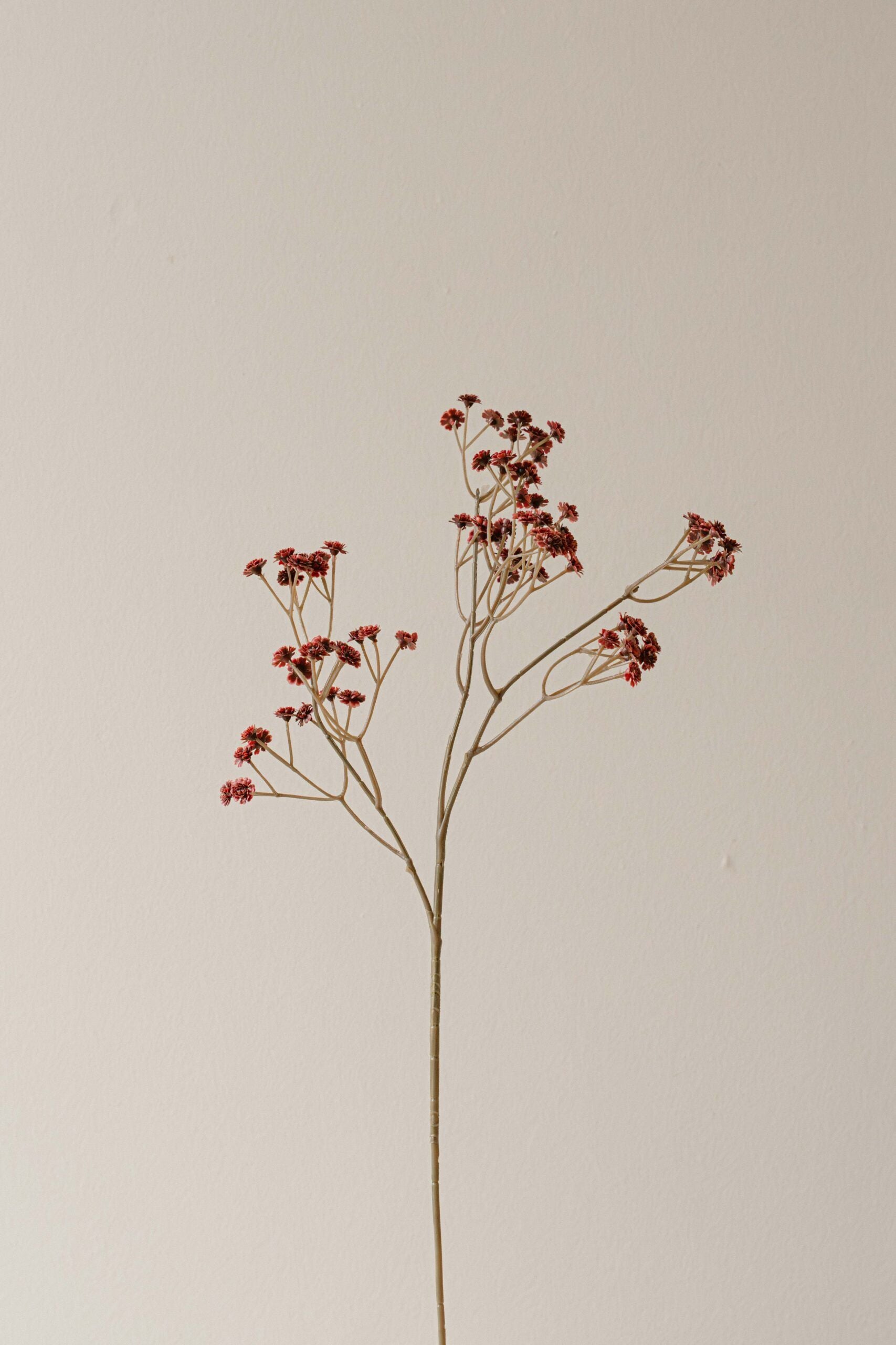 Indore Silva - Gypsophila - Pink - artificial branch - silk