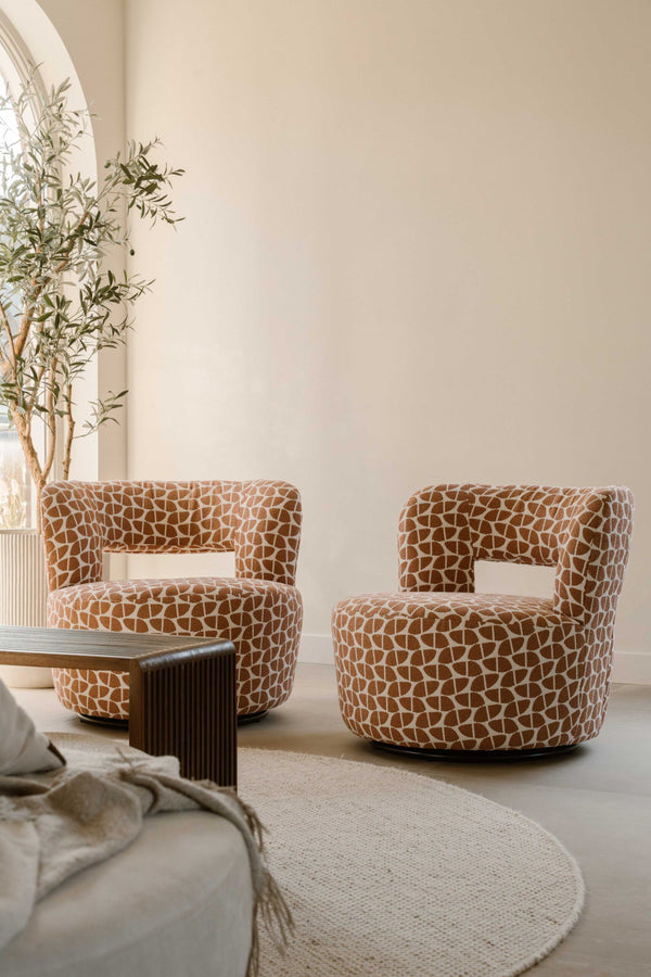 Indore Home - Bloom - Chair - Terra - Beige