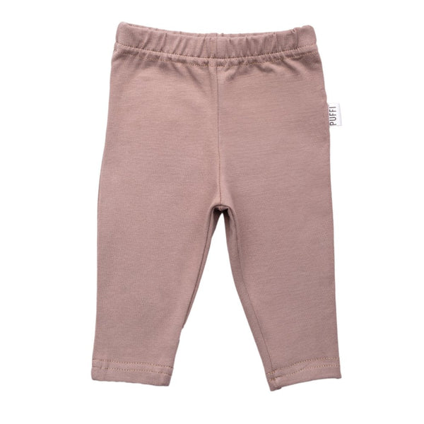 BABY LEGGINS - TEMNO BEŽ - PUFFI