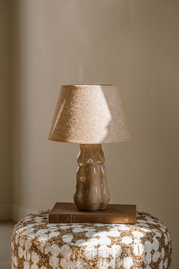 Indore Home - Verde - S - Table Lamp - Beige