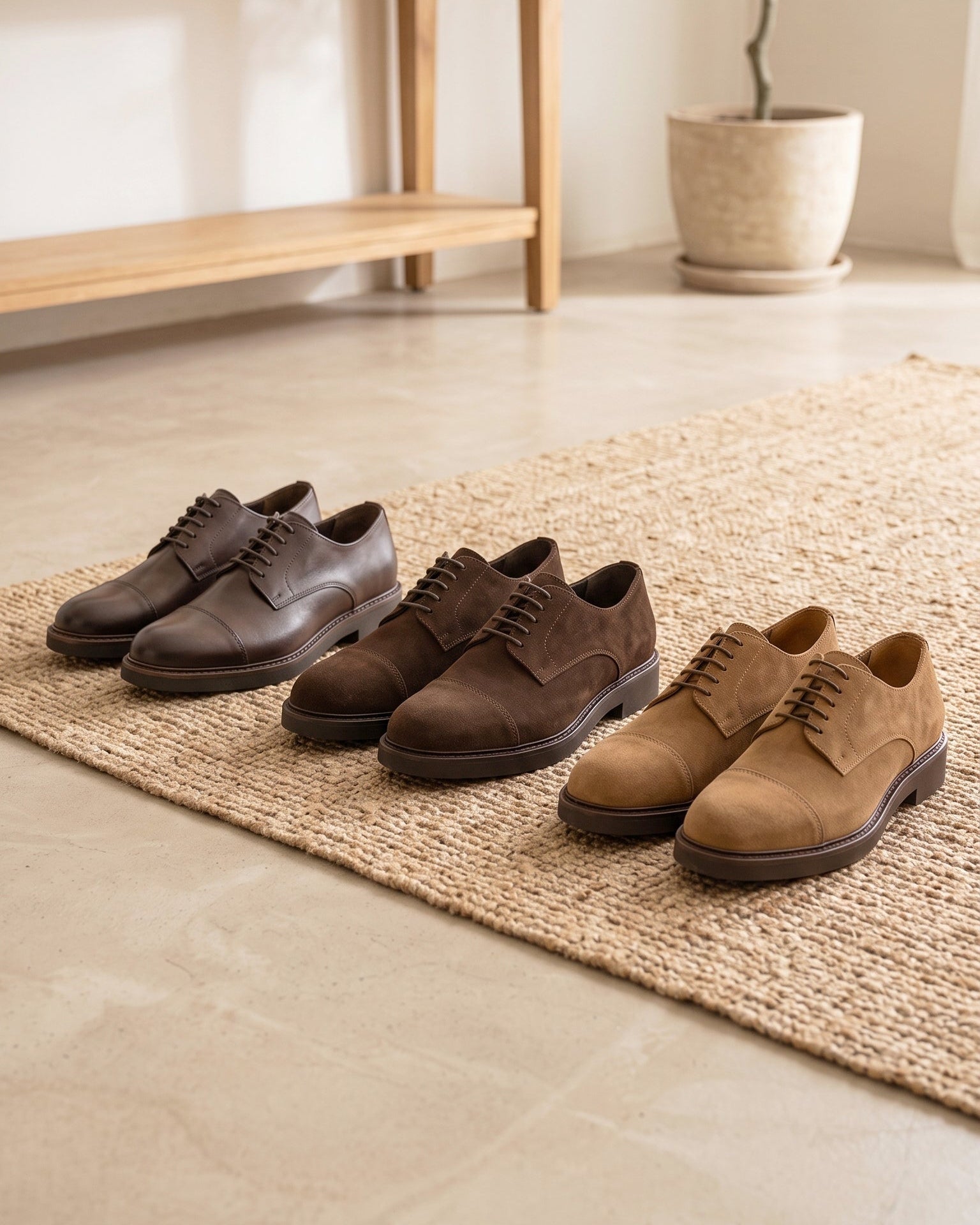 VOGHERA - Brown Suede