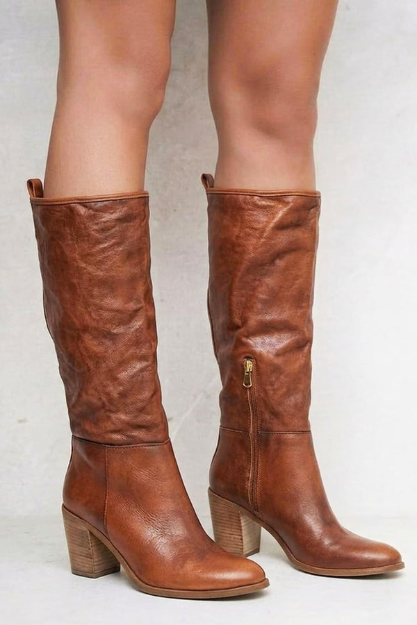Stivali La Baronessa 100% vera pelle Made in Italy - Barone Firenze