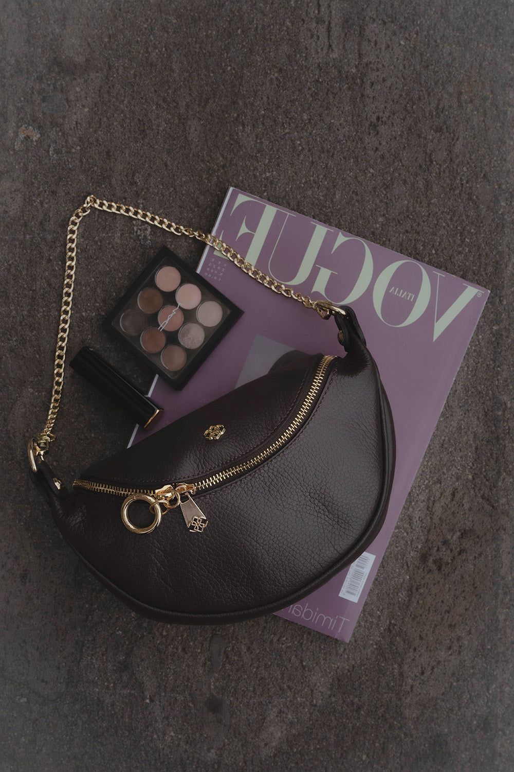 Sac banane Bea Marron Foncé