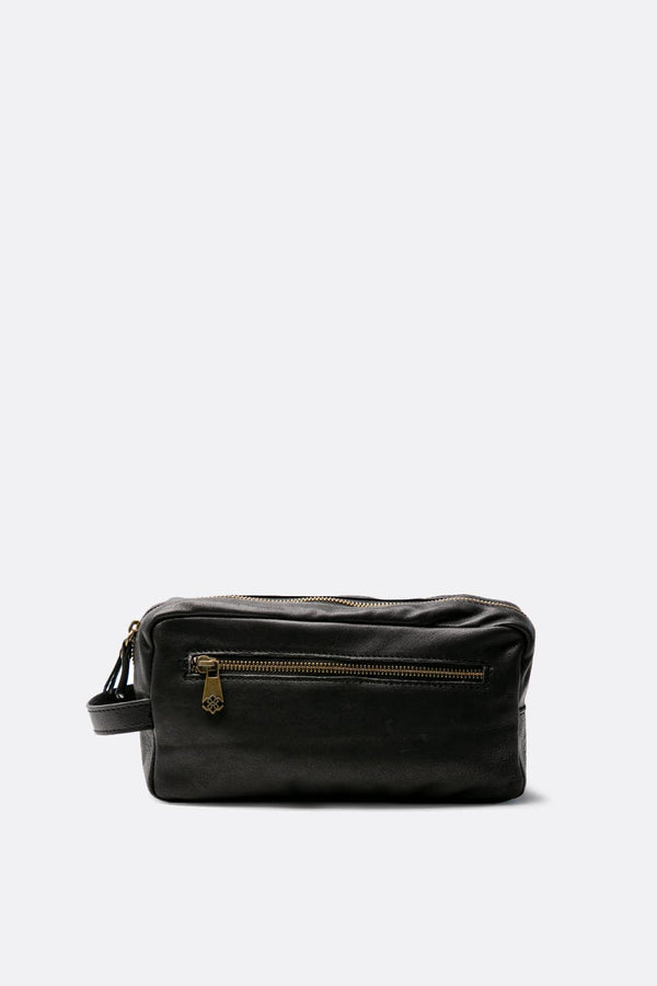 Beauty Case 100% vera pelle Made in Italy - Barone Firenze
