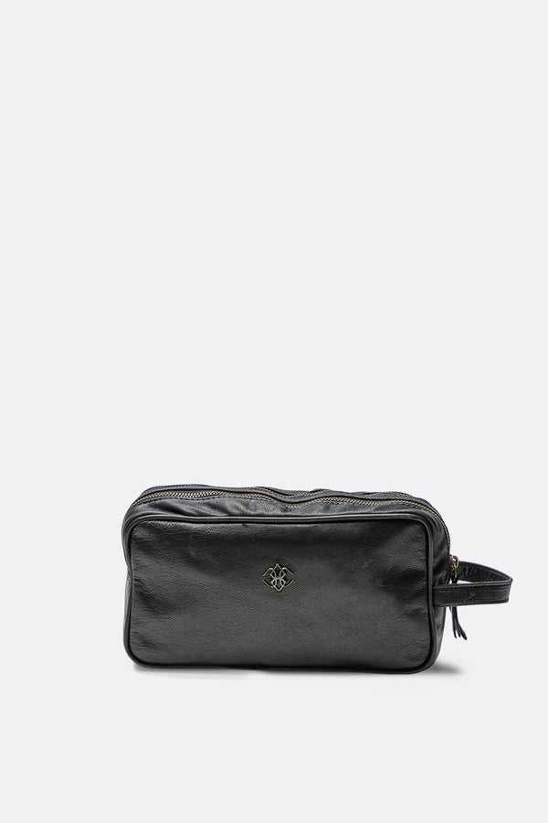 Beauty Case 100% vera pelle Made in Italy - Barone Firenze