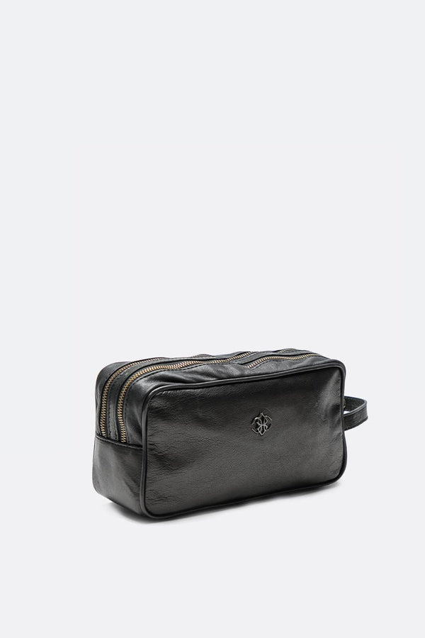 Beauty Case 100% vera pelle Made in Italy - Barone Firenze