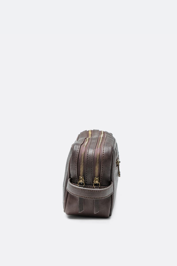 Beauty Case 100% vera pelle Made in Italy - Barone Firenze