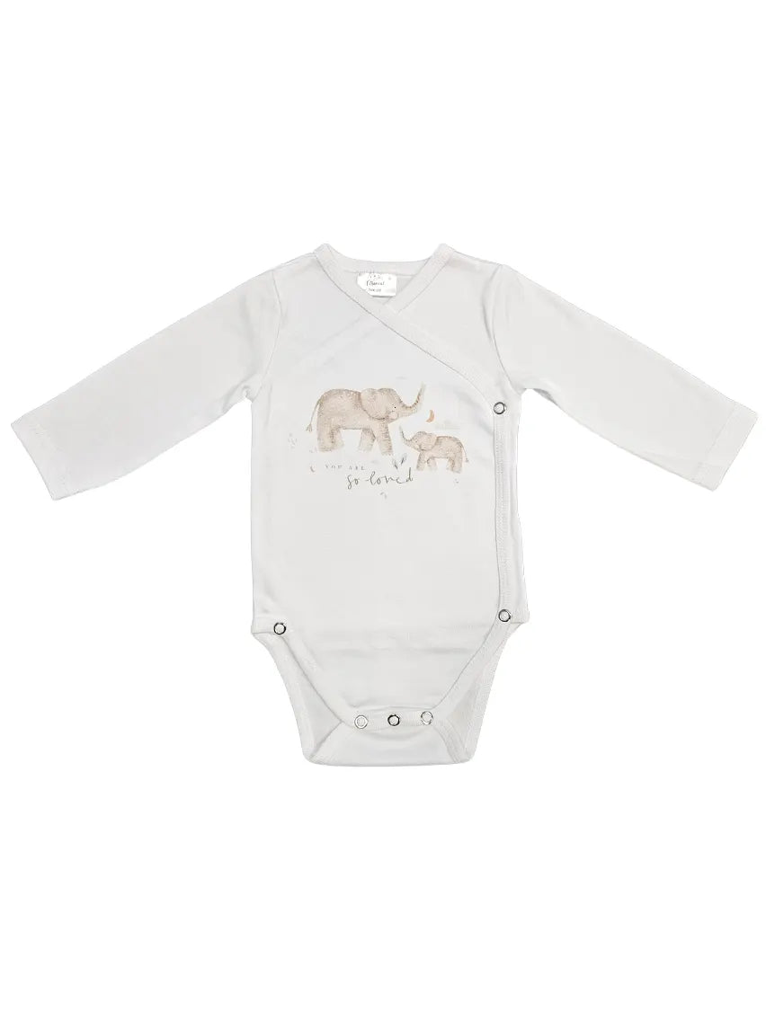 Baby Bodysuit - Elephants