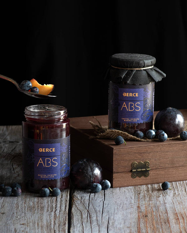 ABS - aronia, blauwe bes, pruim - fruitspread
