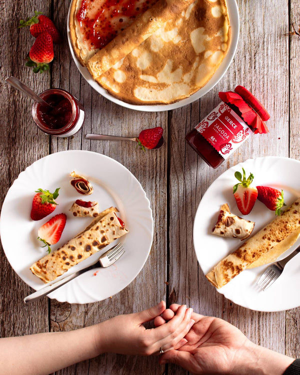 Aardbeienfruitspread