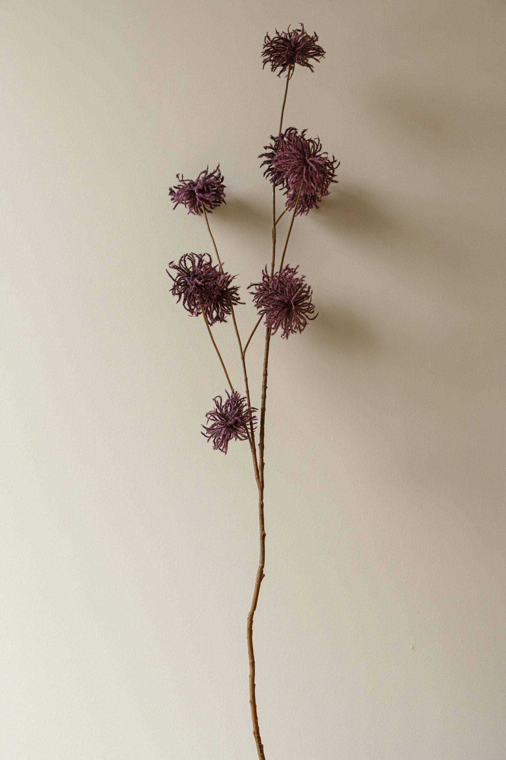 Indore Silva - Allium Bulbs - Purple - Artificial Branch - Silk