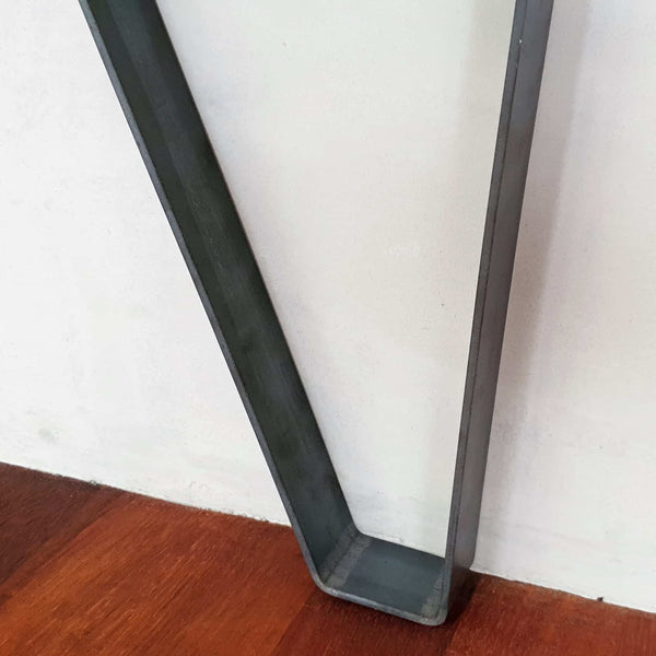 Industrial Side Table Four-Leg Without Coating