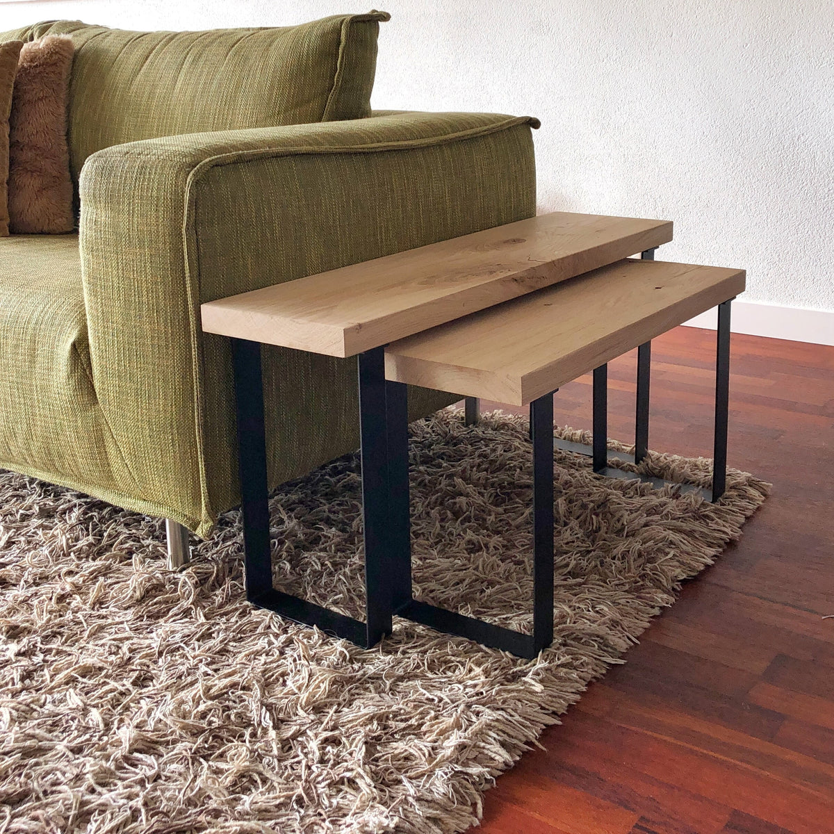 Smart Side Tables Matte Clear (set)