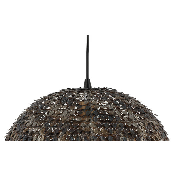 Indrukwekkende detailweergave van de zwarte Bilancia hanglamp. Een modern statement dat elke ruimte transformeert.