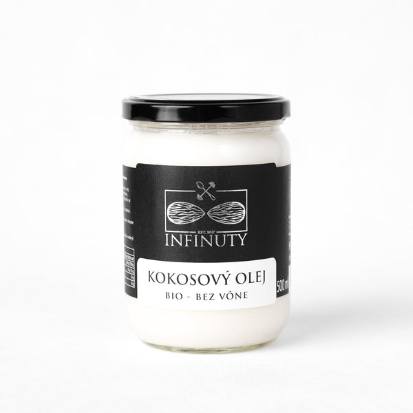 BIO kokosový olej - bez vône - INFINUTY