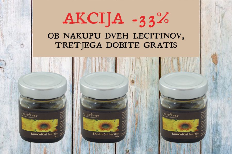 Sunflower lecithin - SALE 2+1 free