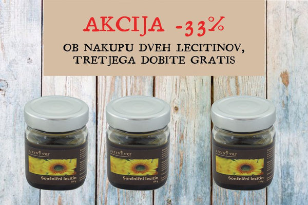 Sunflower lecithin - SALE  2+1 free