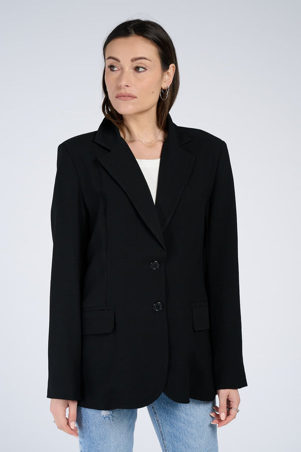 Blazer Over Nero - Barone Firenze