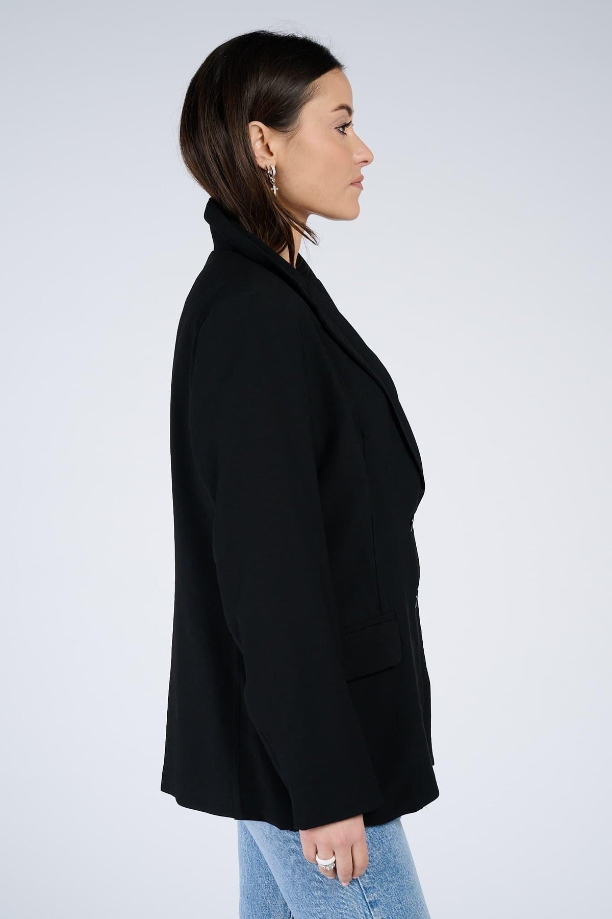 Blazer Over Nero - Barone Firenze