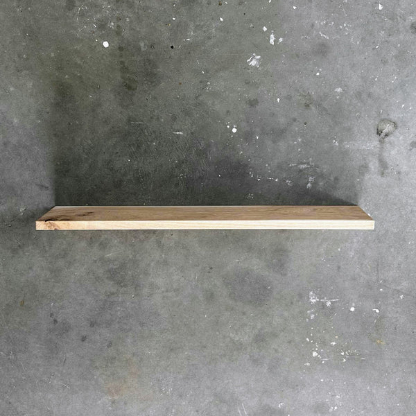Floating Oak Wall Shelf
