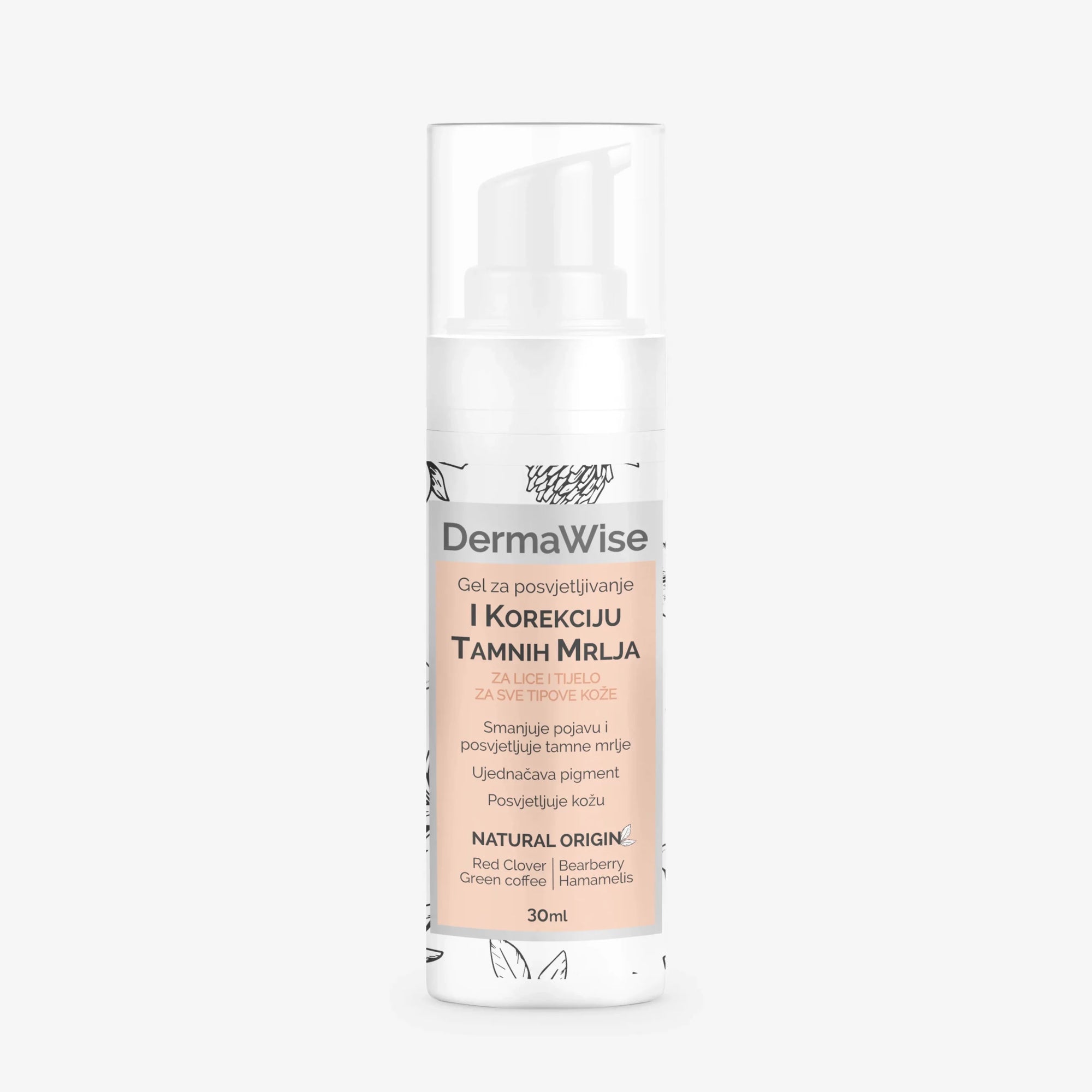 gel za posvjetljivanje tamnih mrlja lice hiperpigmentacije DermaWise