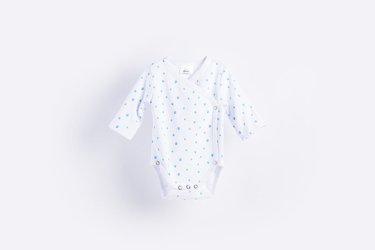Baby Bodysuit - Blue Stars