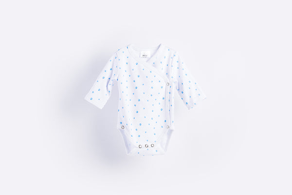 Baby Bodysuit - Blue Stars