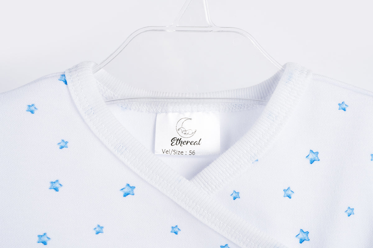 Baby Bodysuit - Blue Stars