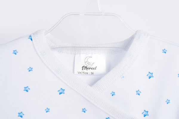 Baby Bodysuit - Blue Stars