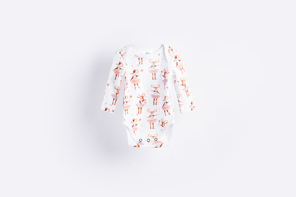 Long Sleeve Bodysuit - Mouse Fairy