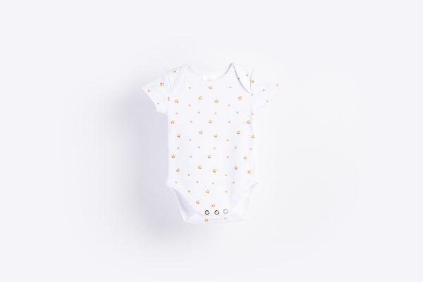 Short Sleeve Bodysuit - Golden Stars