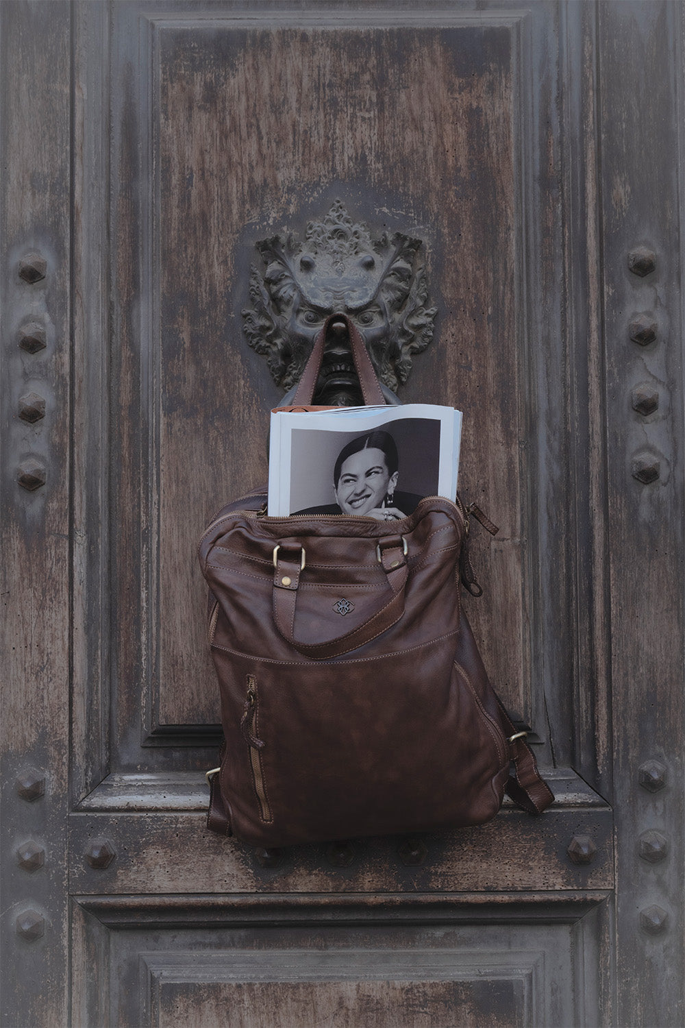 Zaino Bolgheri 100% vera pelle Made in Italy - Barone Firenze