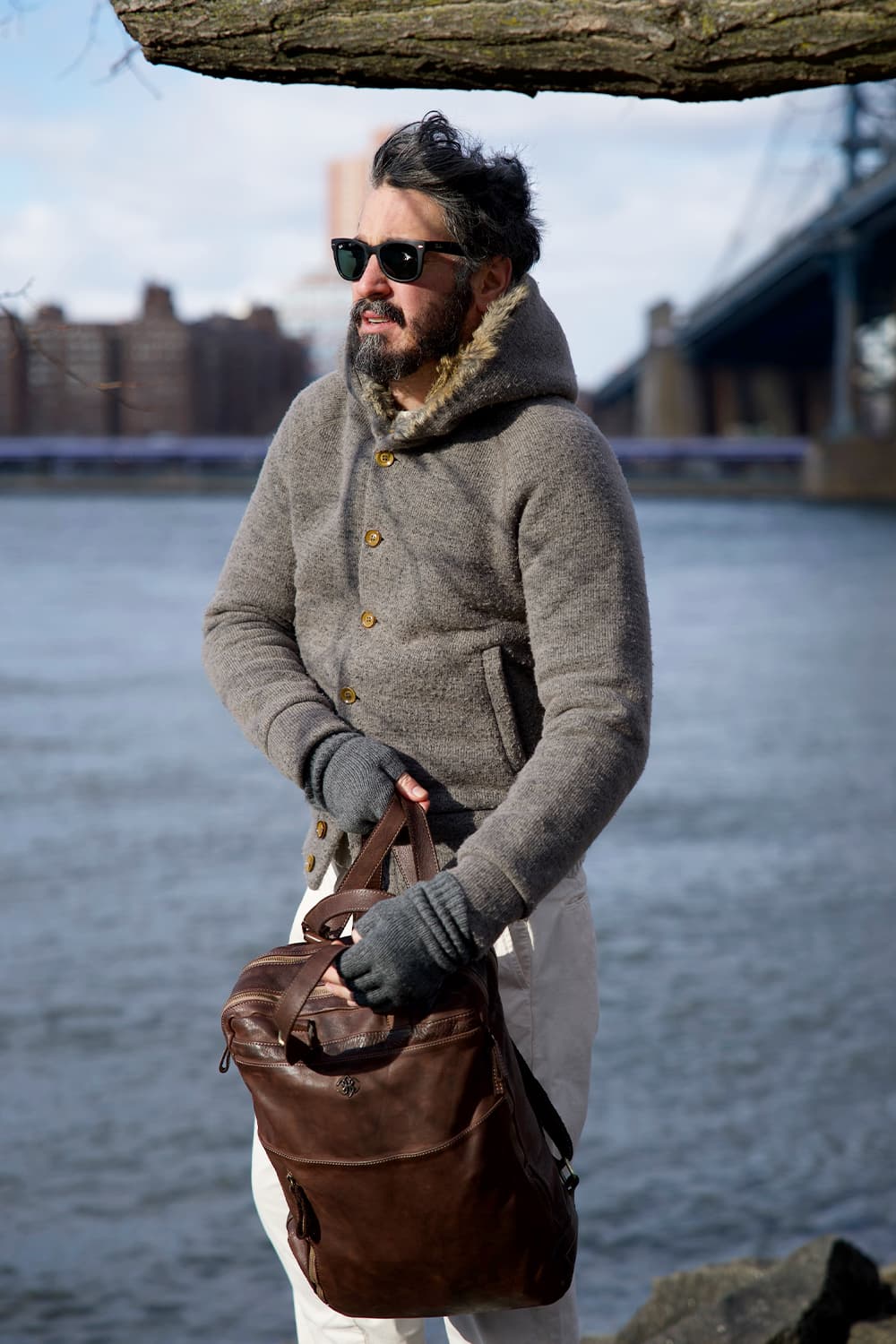 Zaino Bolgheri 100% vera pelle Made in Italy - Barone Firenze