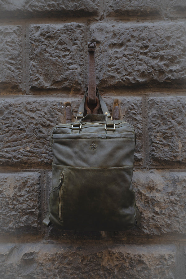 Zaino Bolgheri 100% vera pelle Made in Italy - Barone Firenze