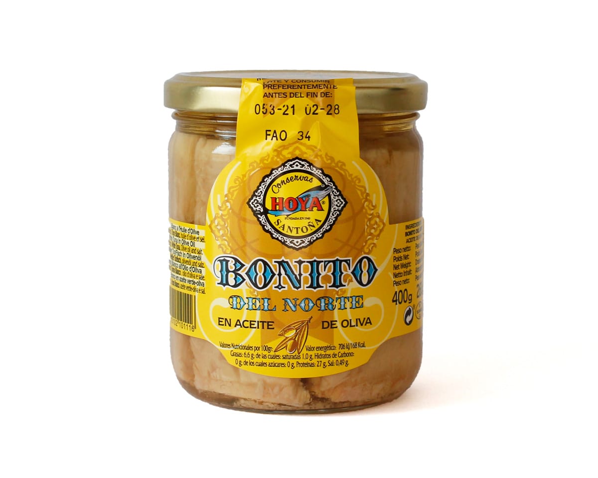 Bonito del Norte en Aceite de Oliva HOYA 400g