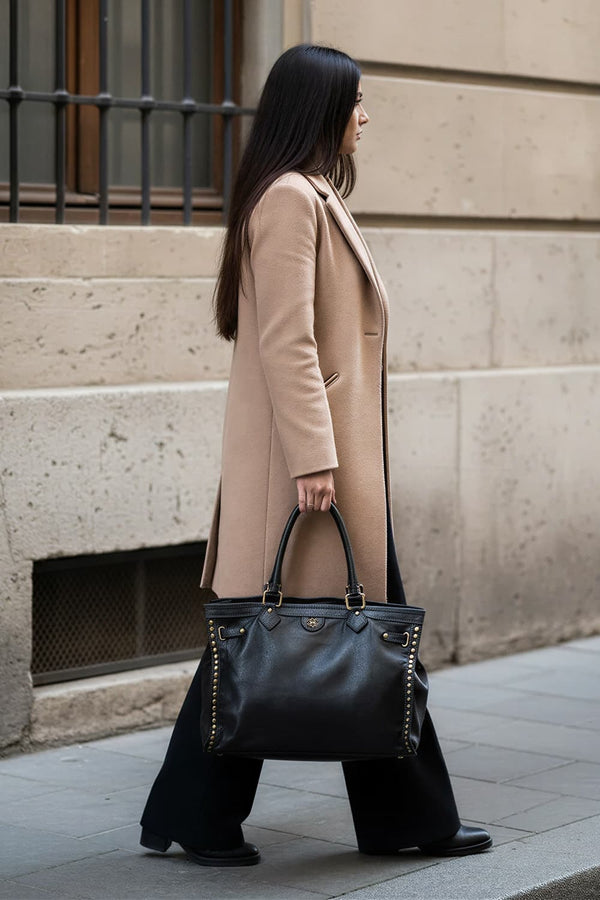 Botticelli borsa donna 100% vera pelle Made in Italy - Barone Firenze