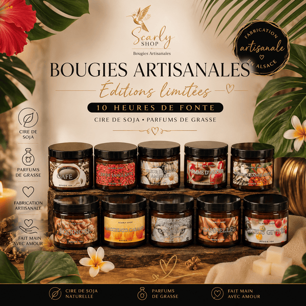 Bougie 10h edition limitée - Scarly Shop