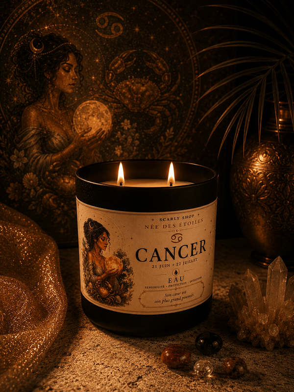 Bougie 60h - Cancer - Scarly Shop
