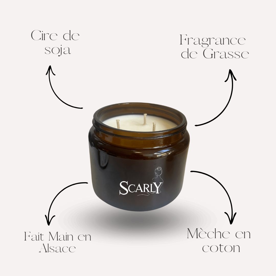 Bougie Cerise Noir - Scarly Shop