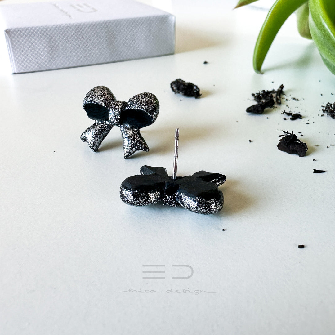 bow | black - silver