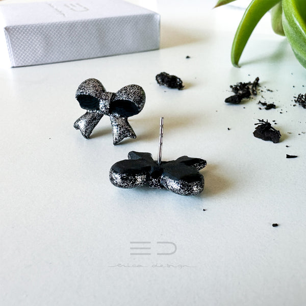 bow | black - silver